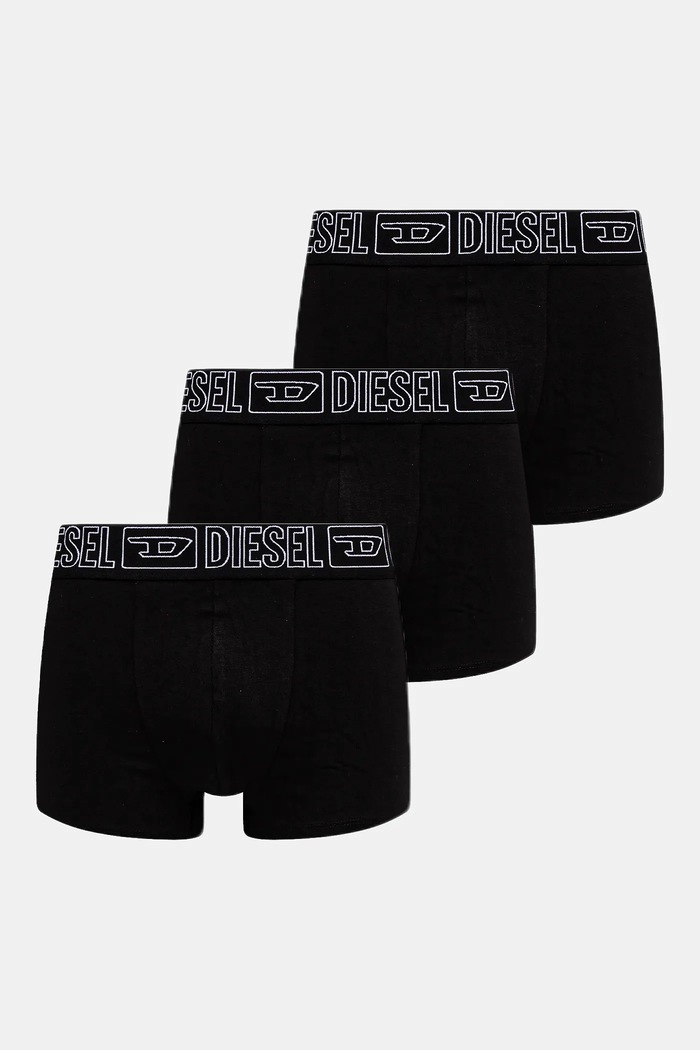 Bokserice Diesel UMBX-DAMIENTHREEPACK BOXER-SHO 3-pack print crna 00ST3V.0GFAW