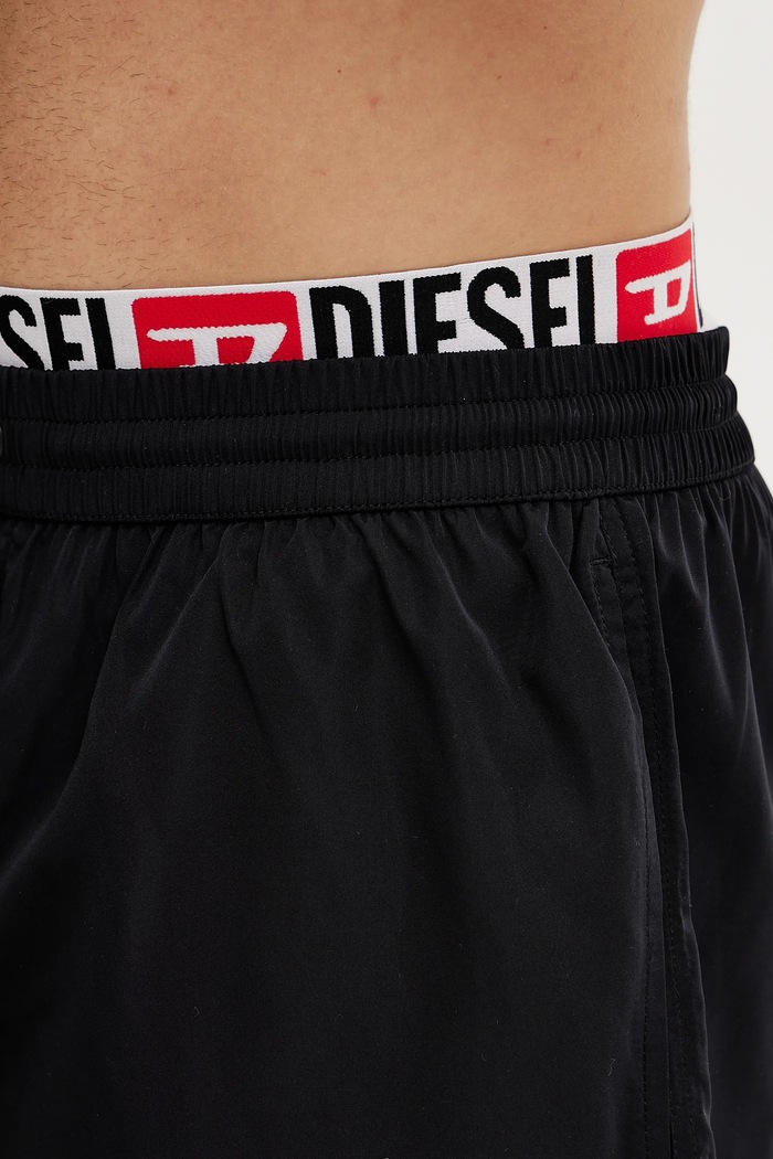 Pantaloni scurti de baie VISPER-41-D-CORE BOXER-SHORTS Diesel A16301.0NJAS negru