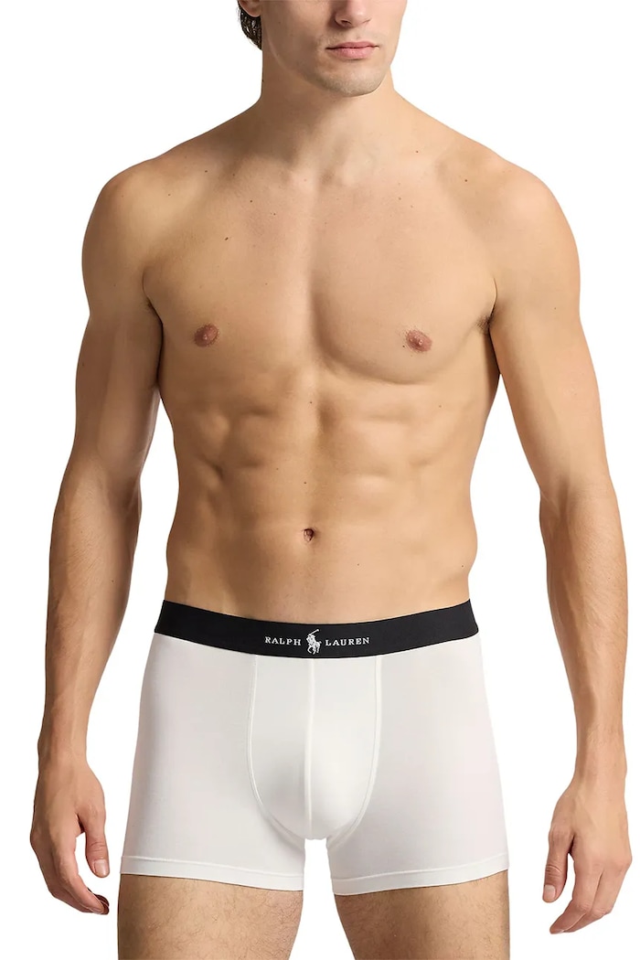Boxerky Polo Ralph Lauren 3-pak 714965507 biela