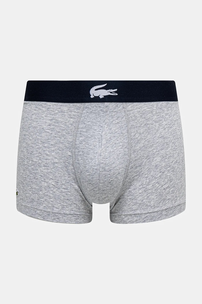 Odjeća Bokserice Lacoste 3-pack 5H1291 mornarsko plava