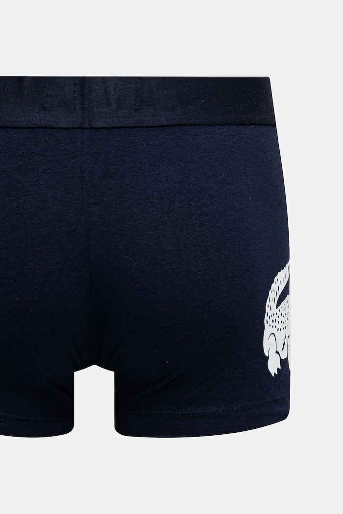 Bokserice Lacoste 3-pack 5H1291 mornarsko plava