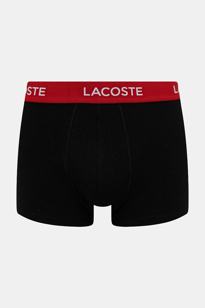 Boxerky Lacoste 5-pak 5H1292 čierna SS26