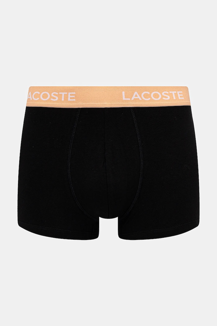 Oblečenie Boxerky Lacoste 5-pak 5H1292 čierna