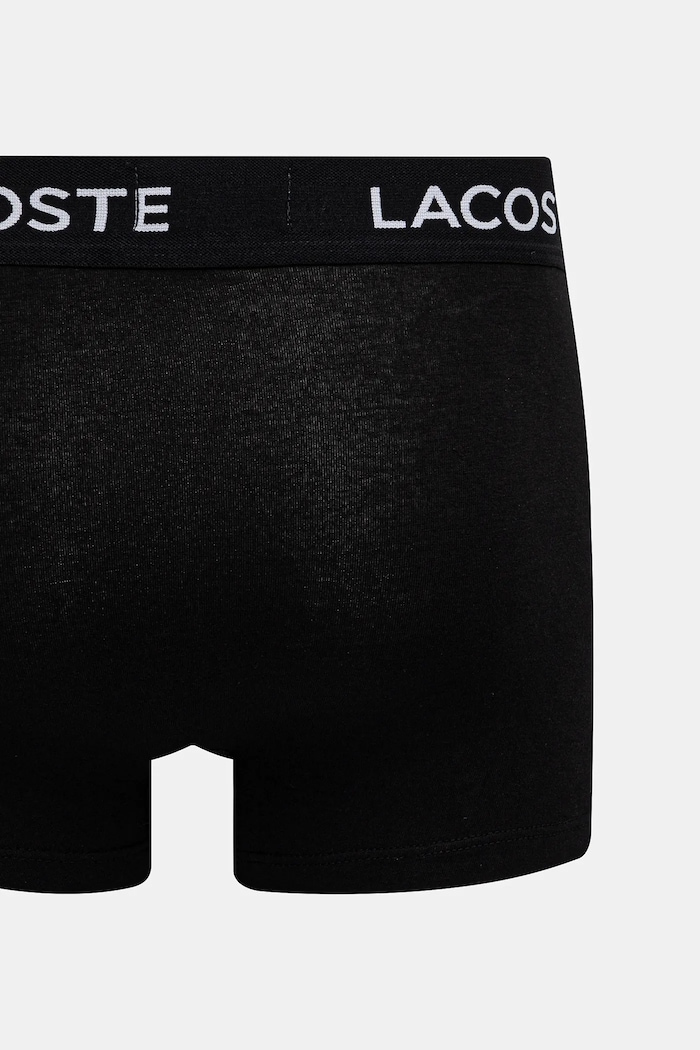 Odzież Lacoste bokserki 5-pack 5H1292 czarny