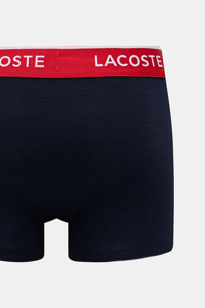 Lacoste oprijete boksarice moške bombažne z elastanom paket 3 kosov 5H1297