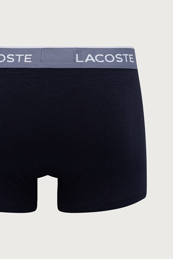 Lacoste прилепнали боксерки мъжки от памук с еластан 3 броя 5H1297