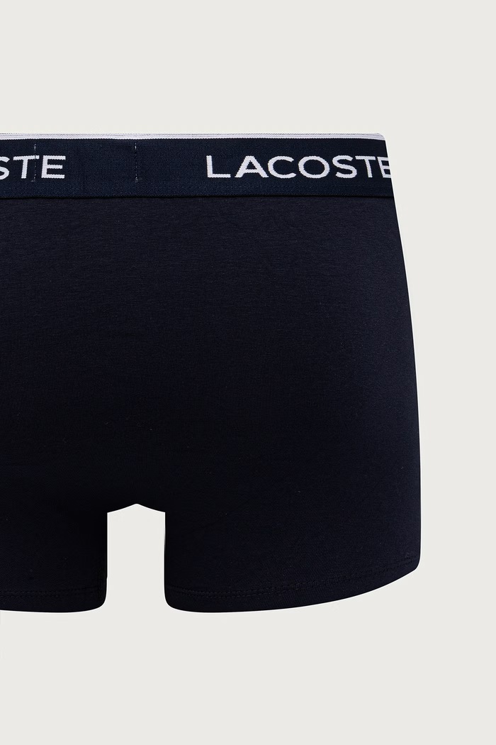 Lacoste uske bokserice od pamuka s elastanom za muškarce 3-pack 5H1297