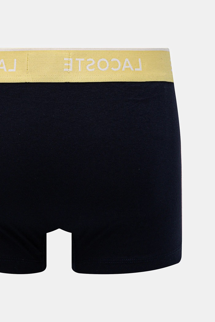 Lacoste oprijete boksarice moške bombažne z elastanom paket 3 kosov 5H1297