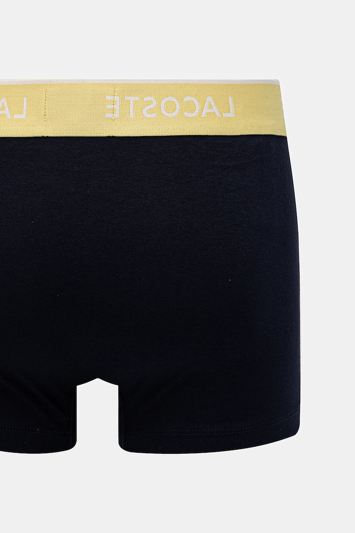 Lacoste oprijete boksarice moške bombažne z elastanom paket 3 kosov 5H1297