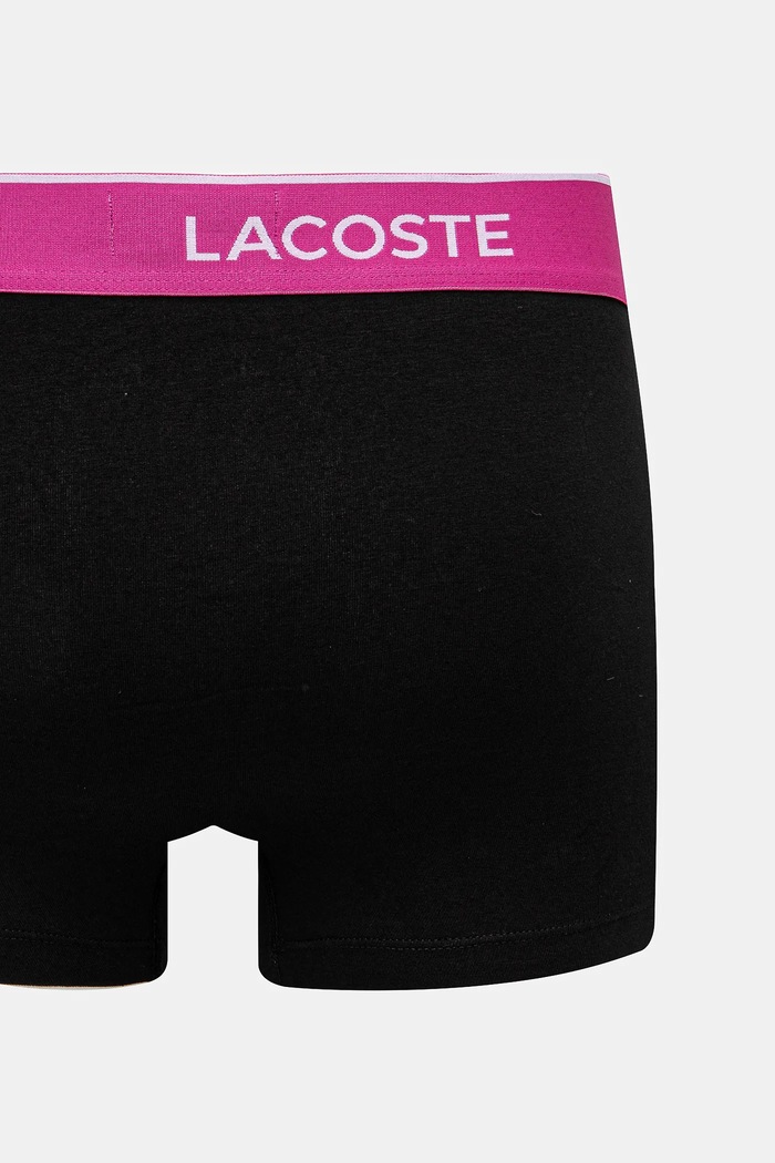 Lacoste oprijete boksarice moške bombažne z elastanom paket 3 kosov 5H1297