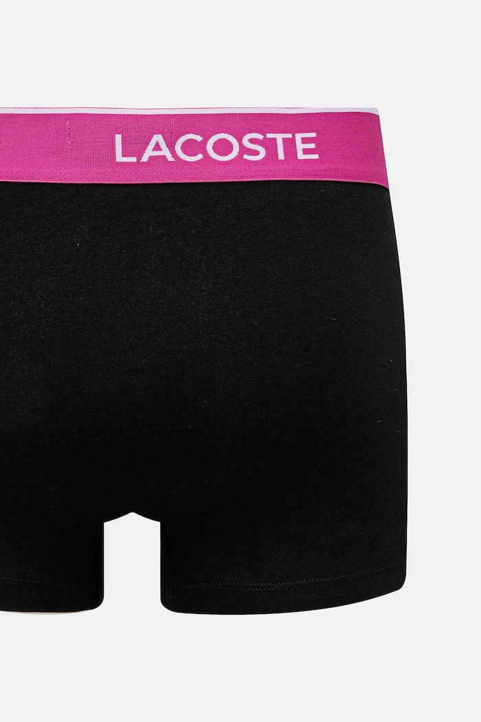 Lacoste oprijete boksarice moške bombažne z elastanom paket 3 kosov 5H1297