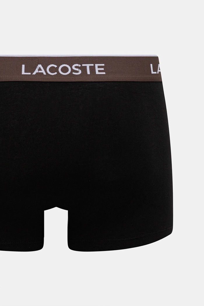 Lacoste oprijete boksarice moške bombažne z elastanom paket 3 kosov 5H1297