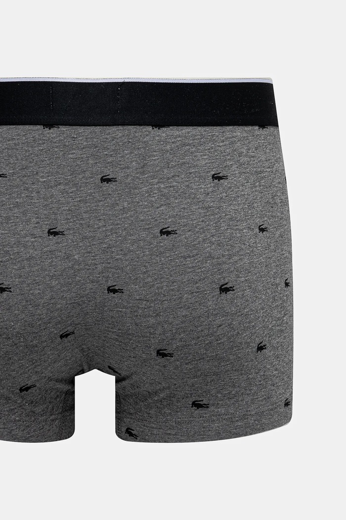 Boxerky Lacoste 3-pak 5H1299 sivá