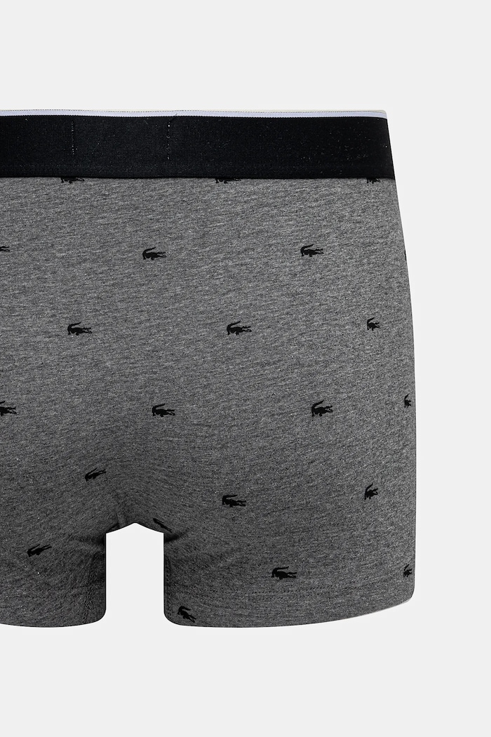 Boxerky Lacoste 3-pak 5H1299 sivá