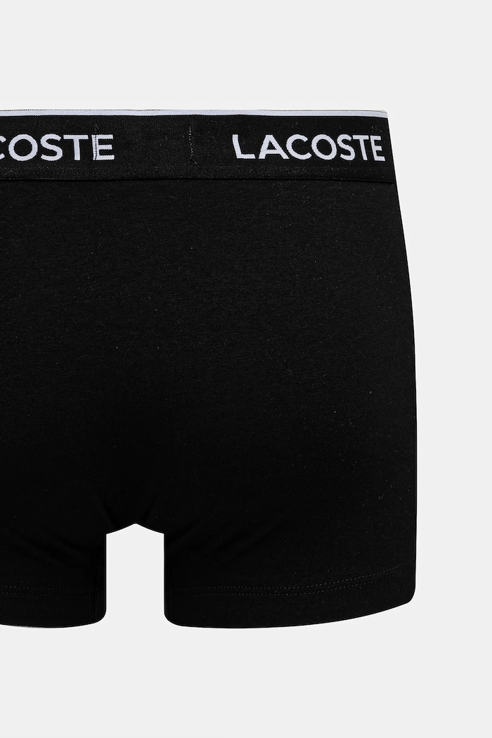 Lacoste oprijete boksarice moške bombažne z elastanom paket 3 kosov 5H1300