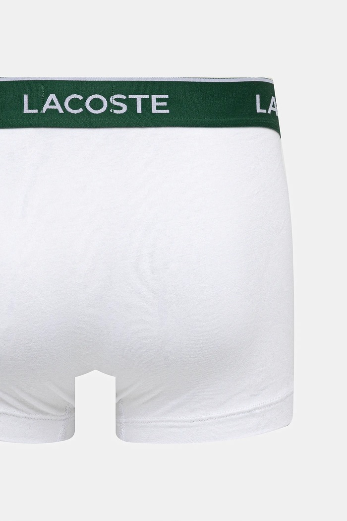 Lacoste oprijete boksarice moške bombažne z elastanom paket 3 kosov 5H1300