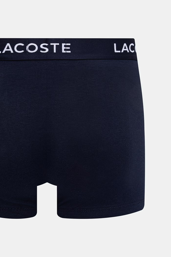 Lacoste oprijete boksarice moške bombažne z elastanom paket 3 kosov 5H1300