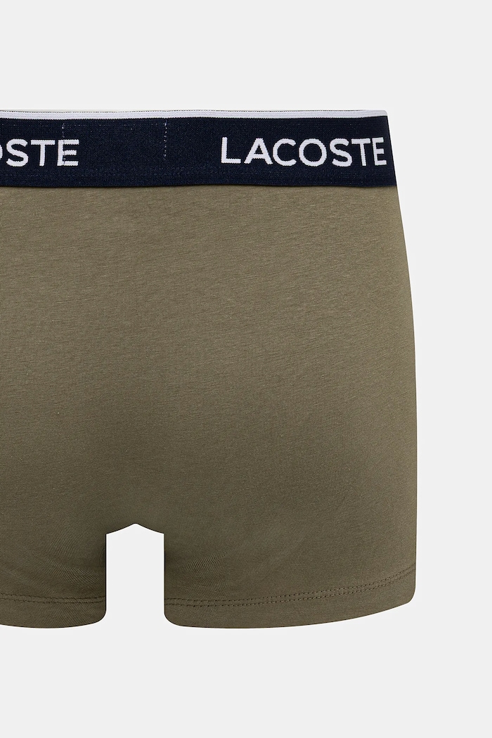 Lacoste oprijete boksarice moške bombažne z elastanom paket 3 kosov 5H1300