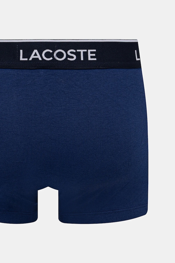 Lacoste oprijete boksarice moške bombažne z elastanom paket 3 kosov 5H1300
