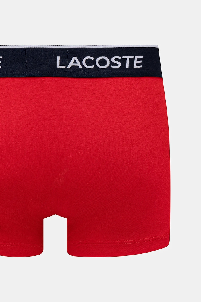 Lacoste oprijete boksarice moške bombažne z elastanom paket 3 kosov 5H1300
