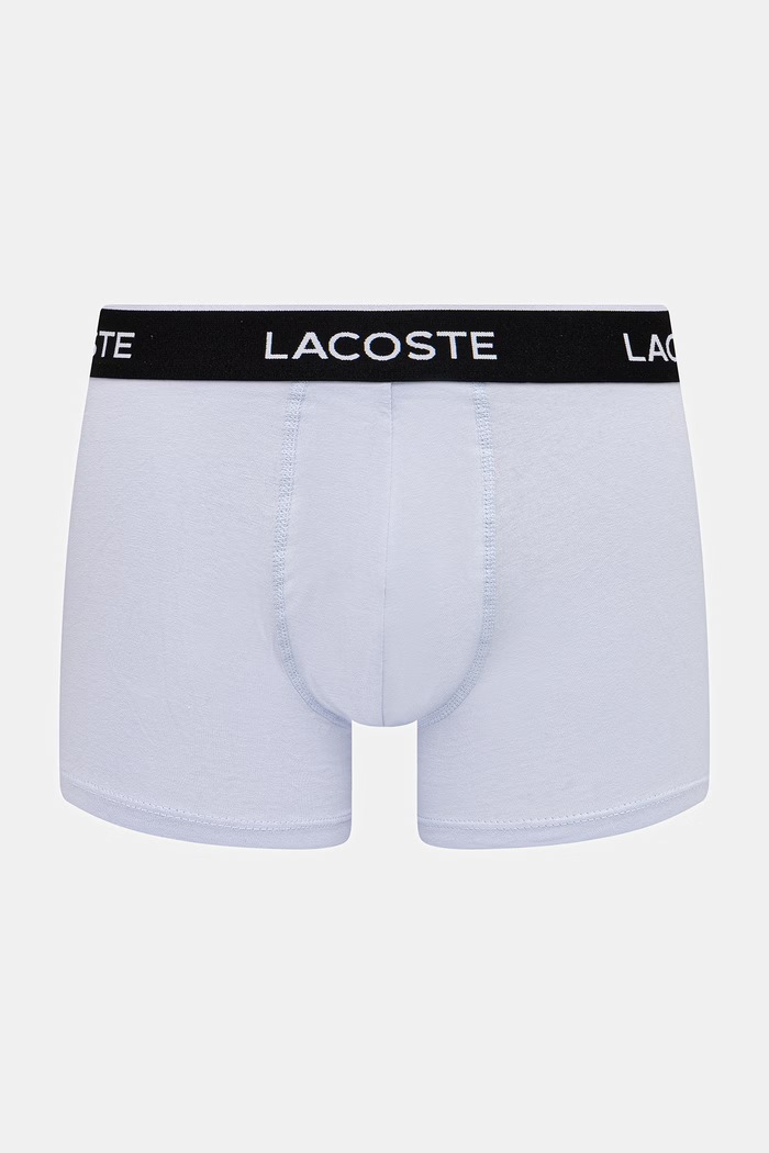 Lacoste oprijete boksarice moške bombažne z elastanom paket 3 kosov 5H1300 pisana SS26