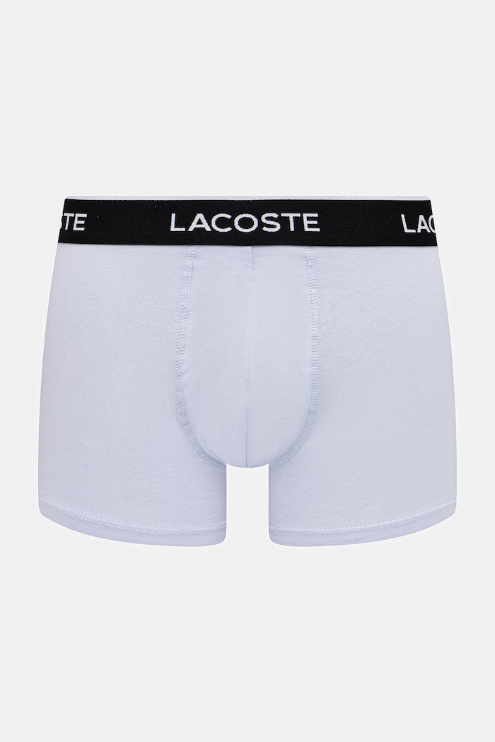 Lacoste oprijete boksarice moške bombažne z elastanom paket 3 kosov 5H1300 pisana SS26