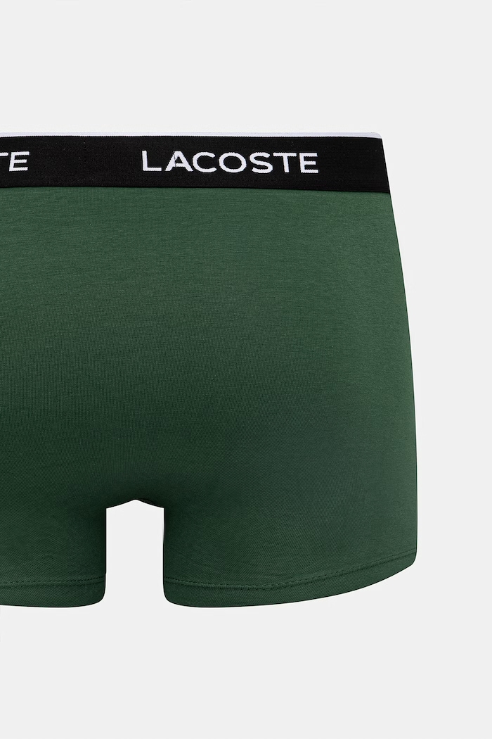 Lacoste oprijete boksarice moške bombažne z elastanom paket 3 kosov 5H1300