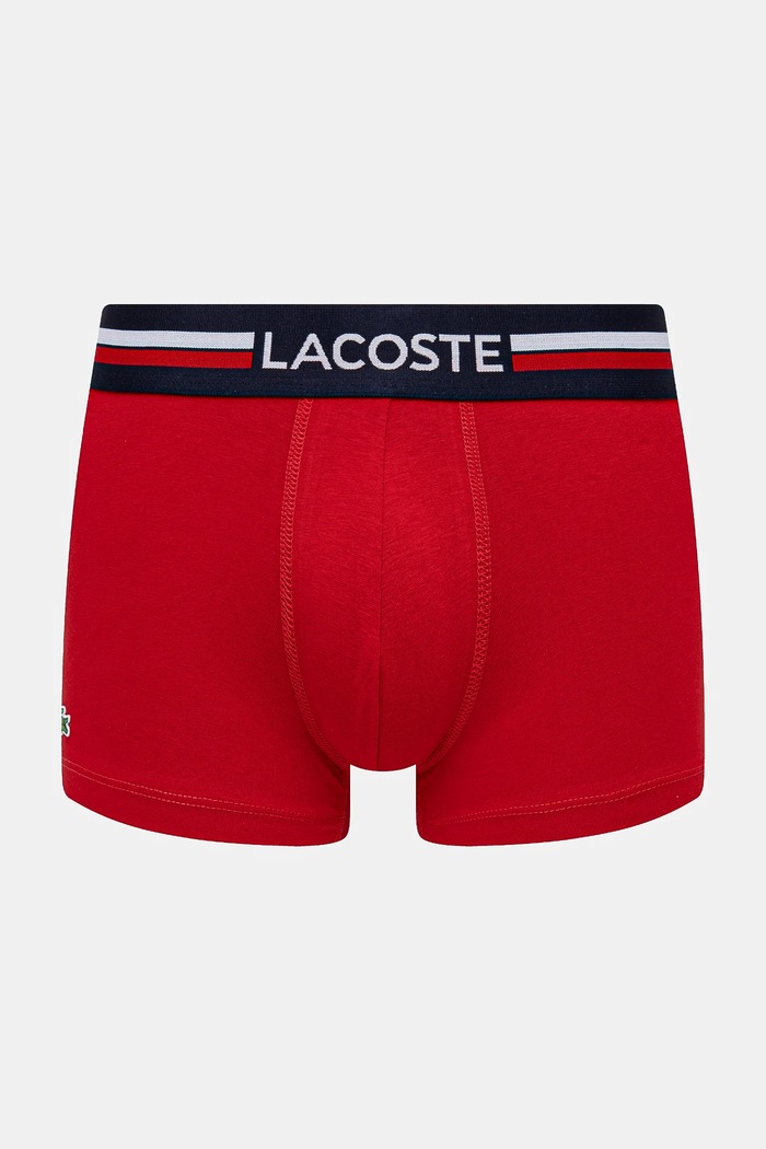 Oblečení Boxerky Lacoste 3-pack 5H2390 námořnická modř