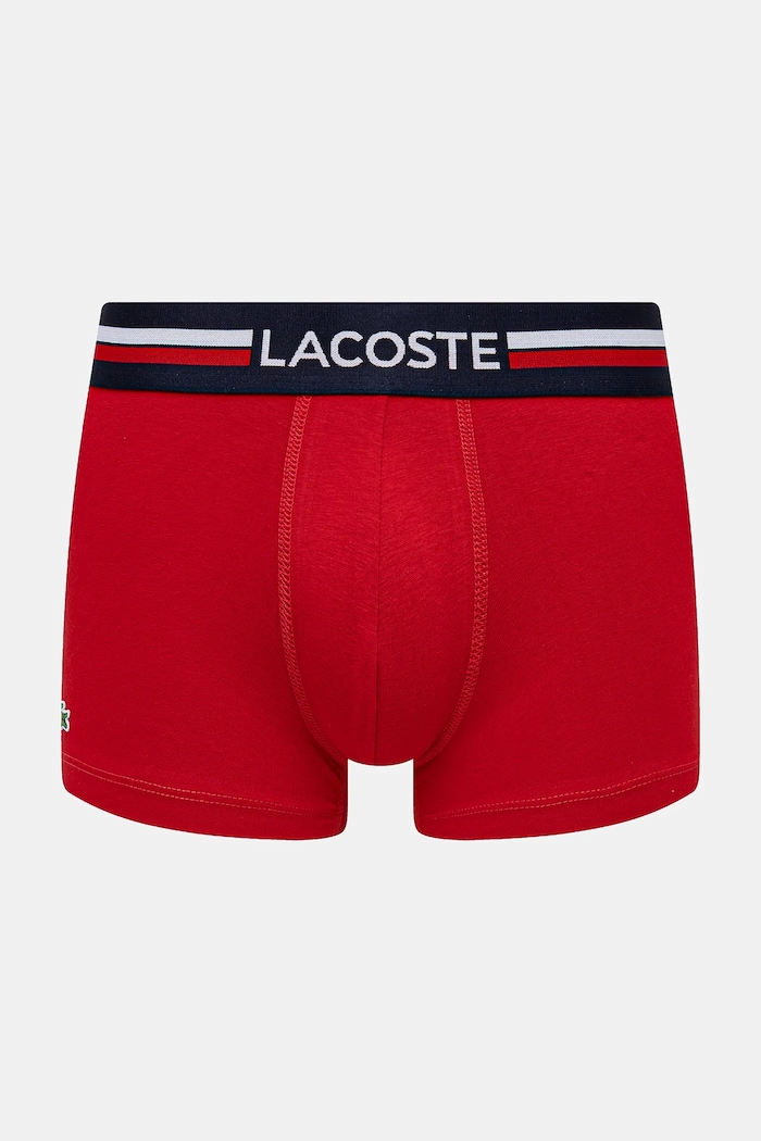 Oblečení Boxerky Lacoste 3-pack 5H2390 námořnická modř