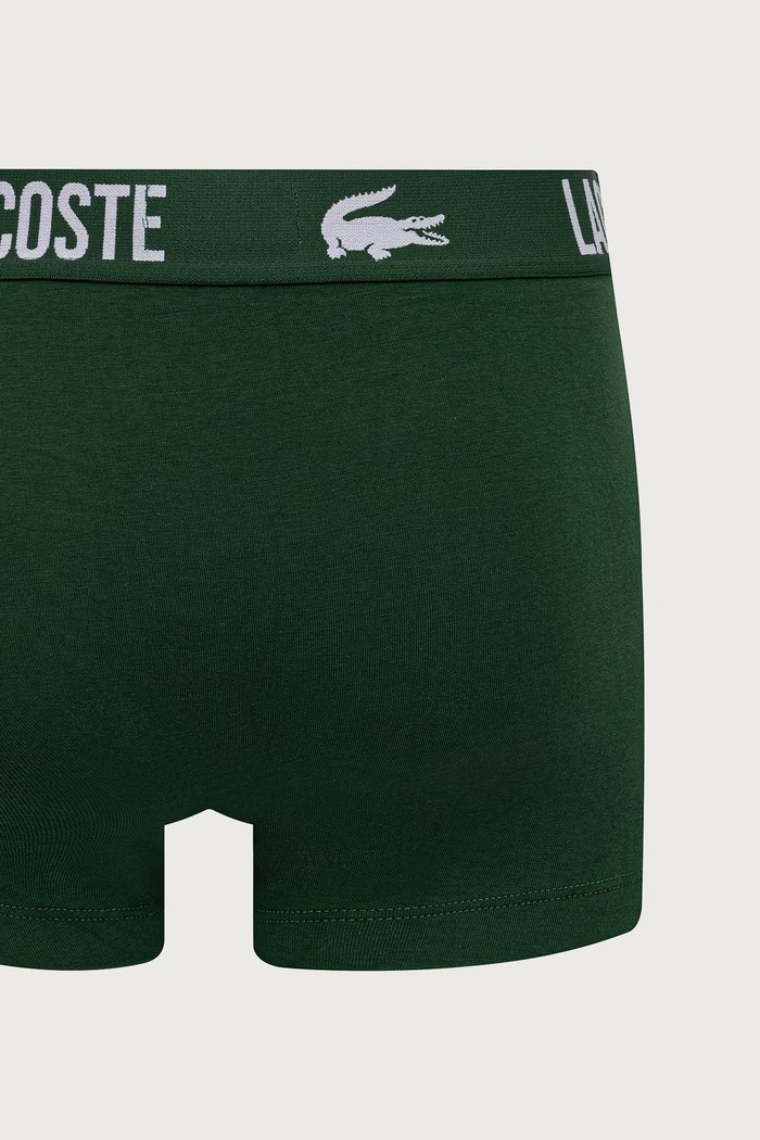 Lacoste boxeri pentru bărbați din bumbac cu elastan pachet de 3 5H2393