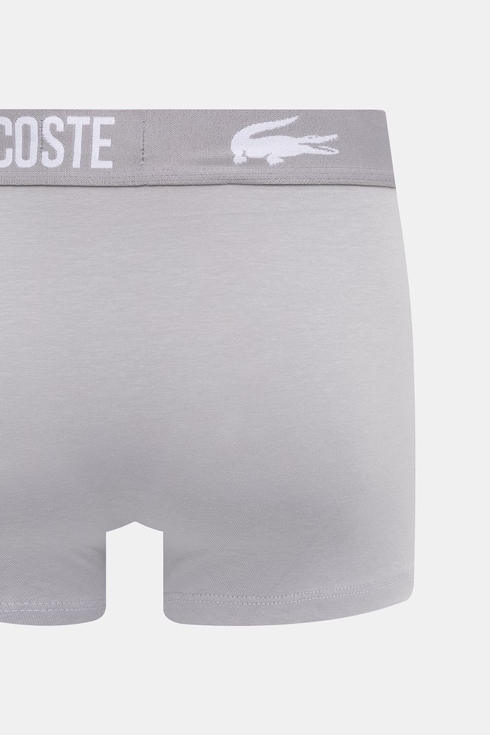 Lacoste boxeri bărbați bumbac cu elastan pachet de 3 5H2393