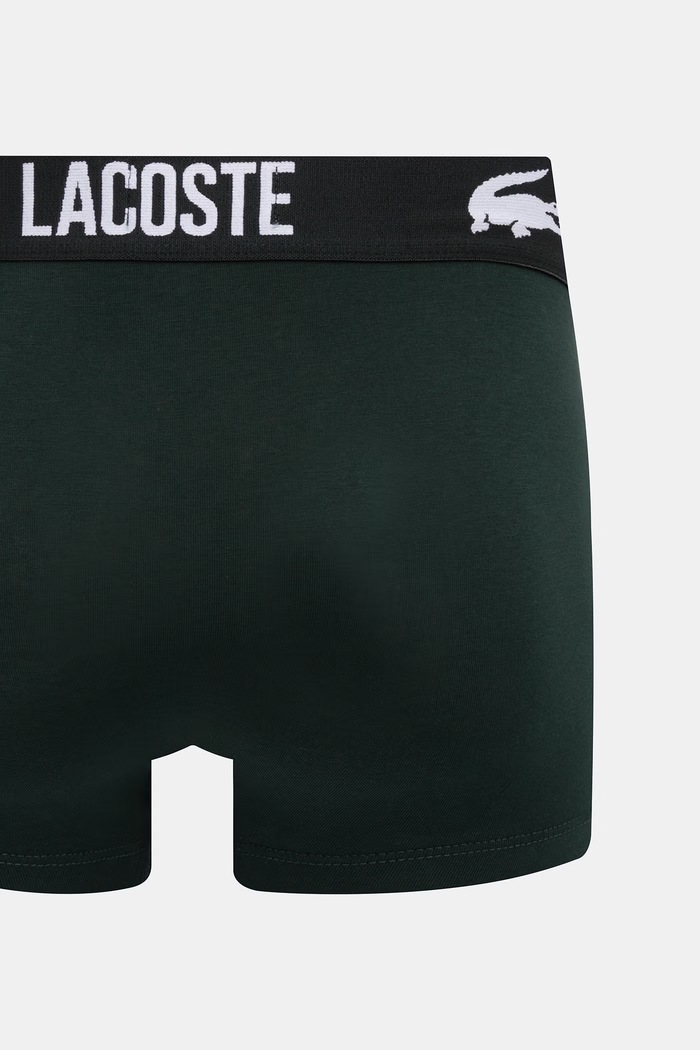 Lacoste boxeri bărbați bumbac cu elastan pachet de 3 5H2393
