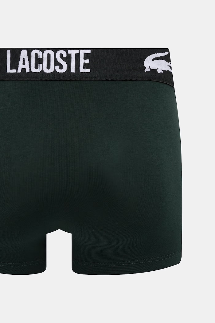 Lacoste boxeri bărbați bumbac cu elastan pachet de 3 5H2393