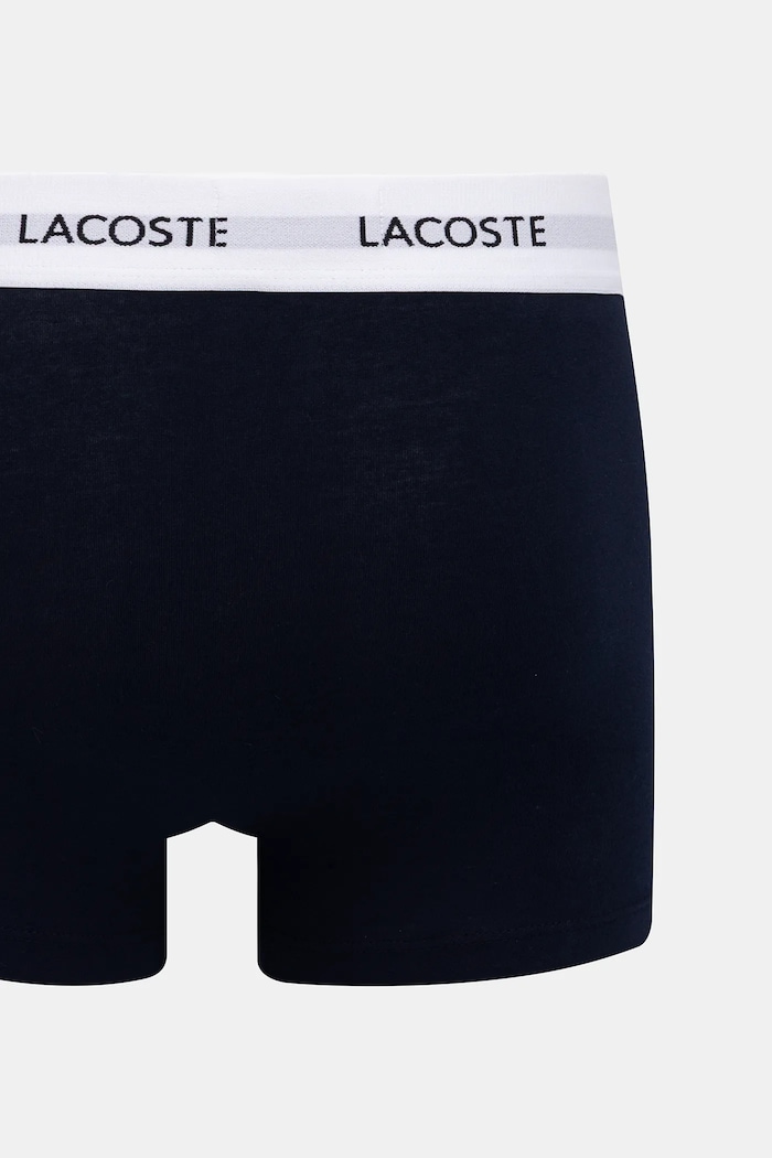 Lacoste oprijete boksarice moške bombažne z elastanom paket 3 kosov 5H5150