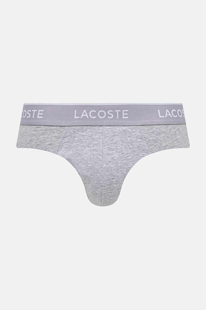 Oblečenie Slipy Lacoste 3-pak 8H1293 biela