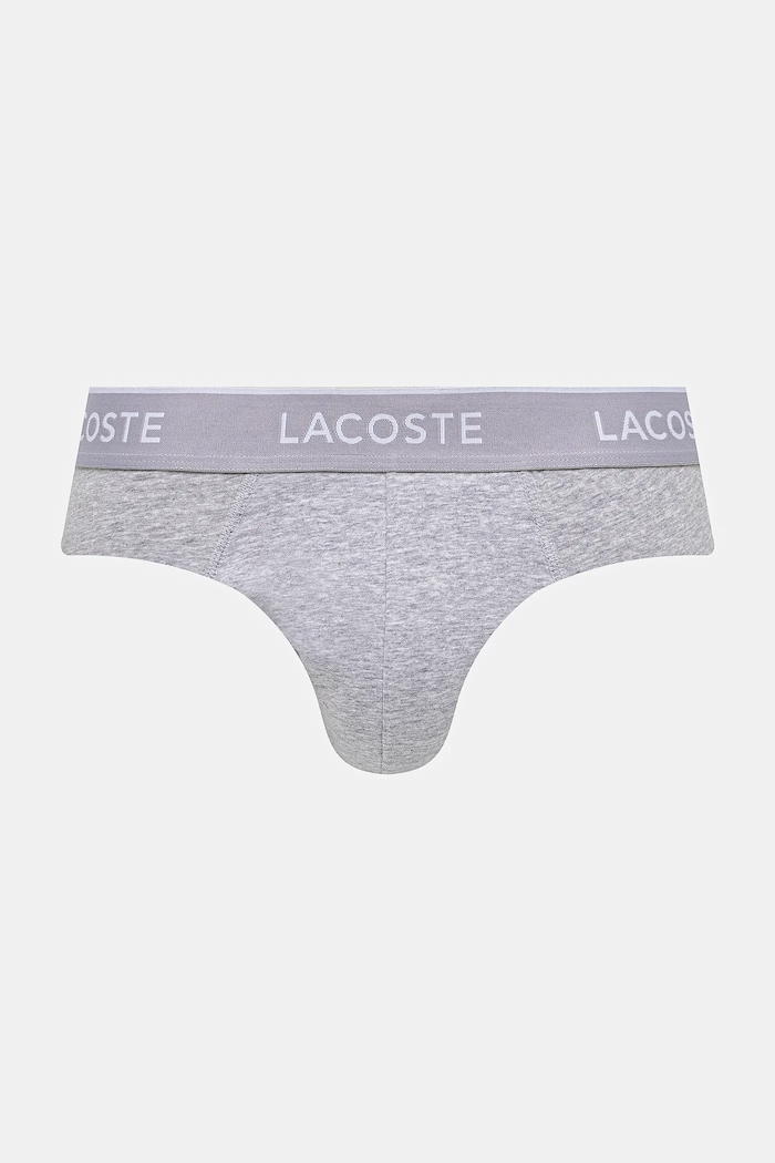 Oblečenie Slipy Lacoste 3-pak 8H1293 biela
