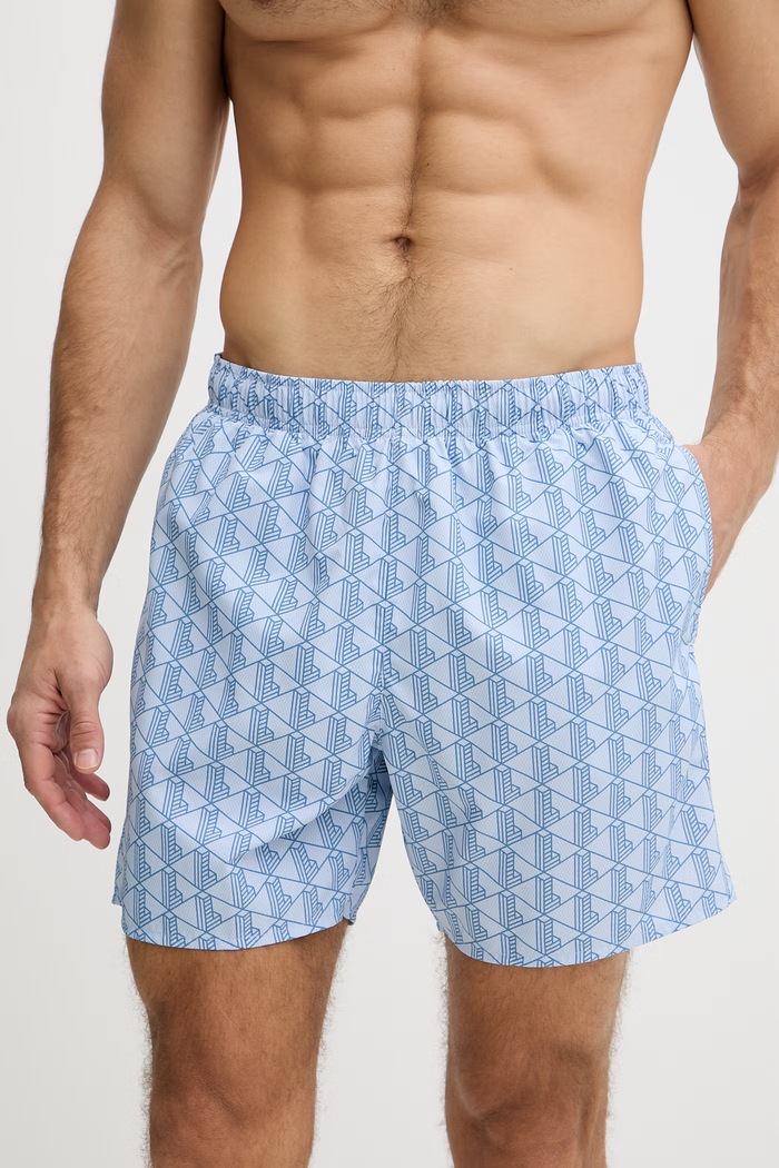 Lacoste szorty kąpielowe męskie MH9086 niebieski SS26