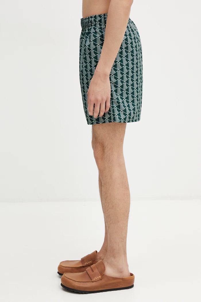 Lacoste szorty kąpielowe męskie MH9086 zielony SS26