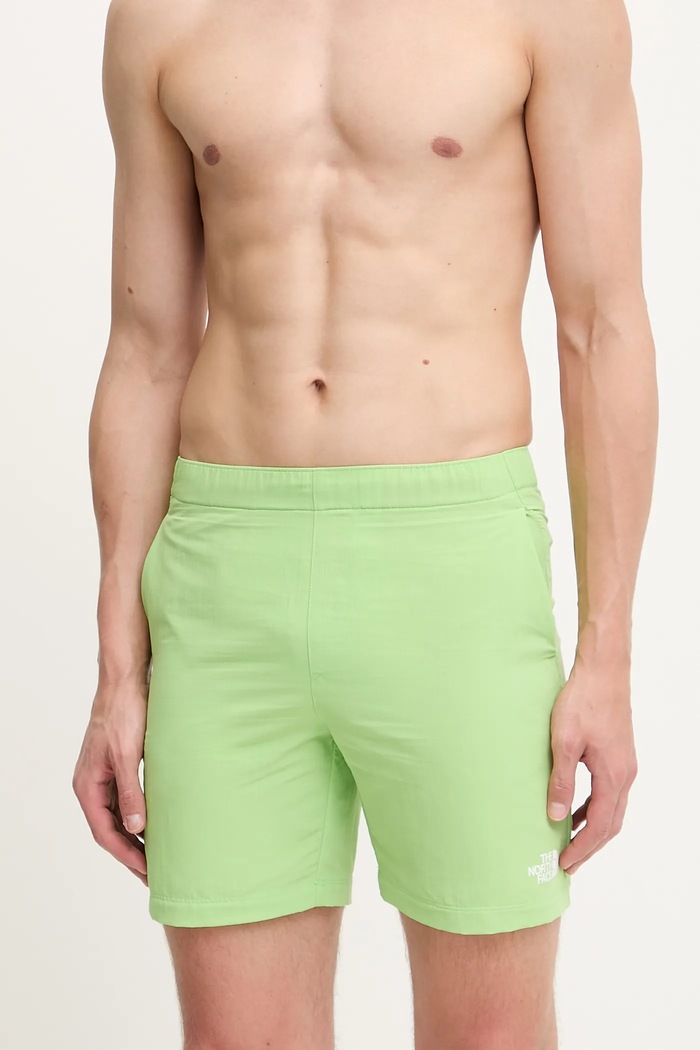 The North Face szorty kąpielowe NF0A5IG56II1 zielony SS25