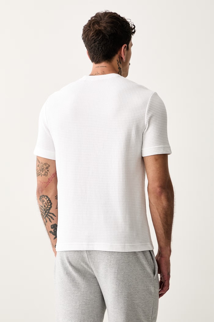 Одежда HUGO футболка lounge мужская хлопковая Austin T-Shirt 50532011 белый