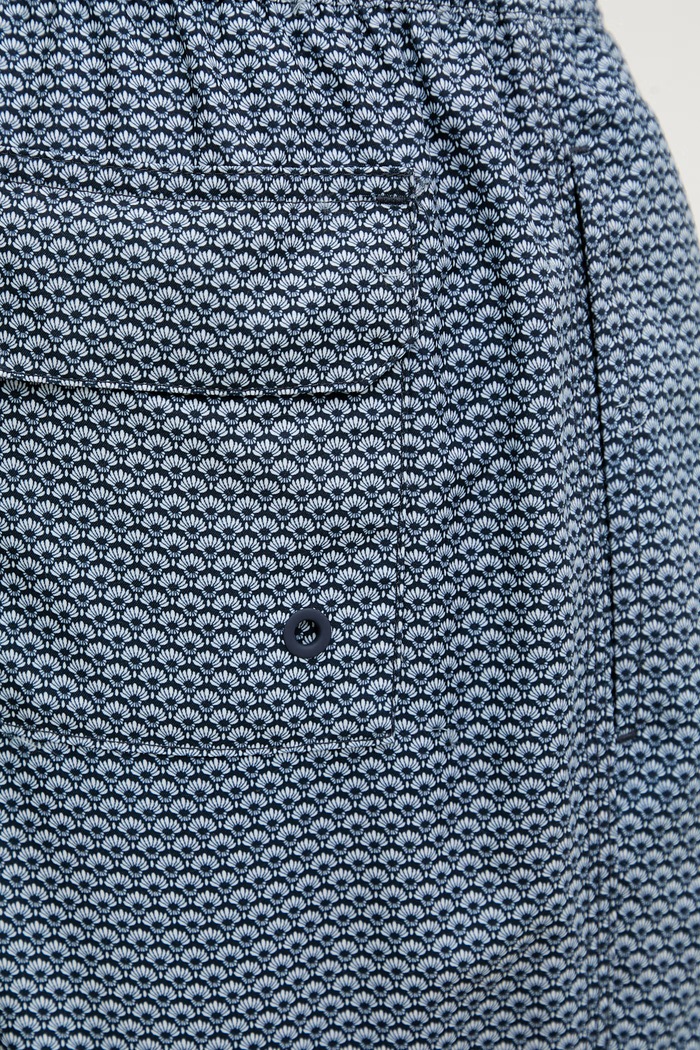 Barbour szorty kąpielowe męskie Shell Swim Short granatowy MSW0069