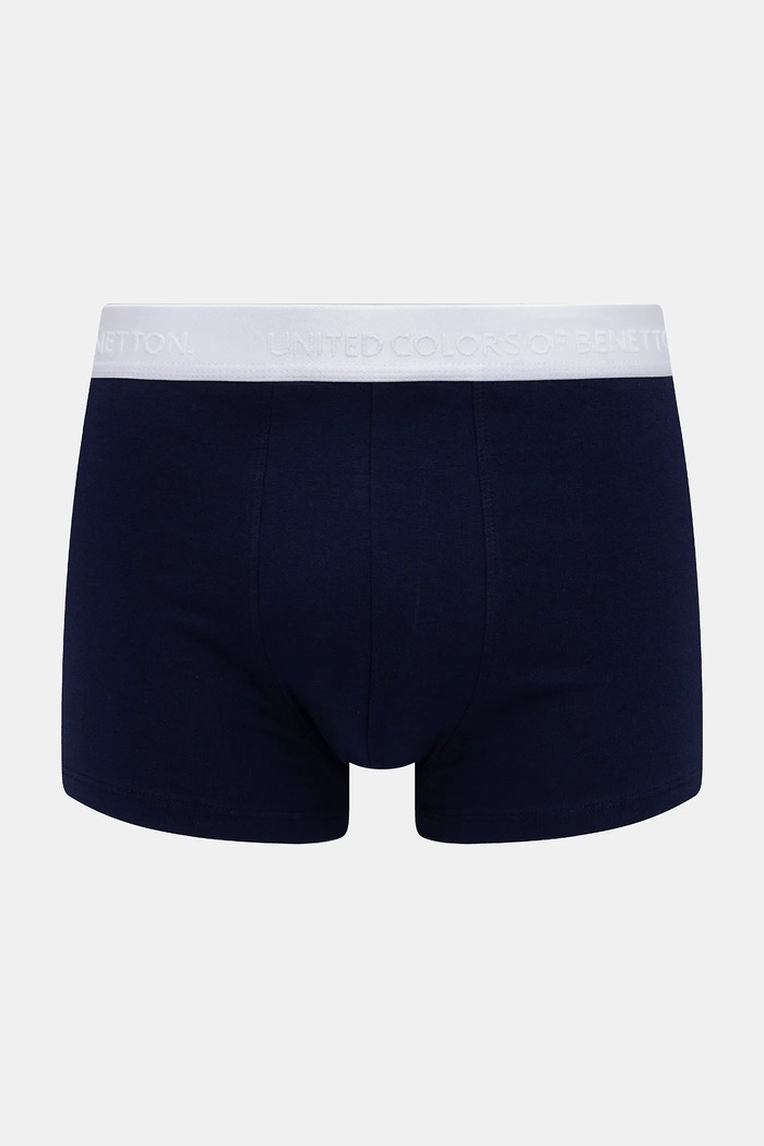 Boksarice United Colors of Benetton 3-pack 3OP82X01E modra AW25