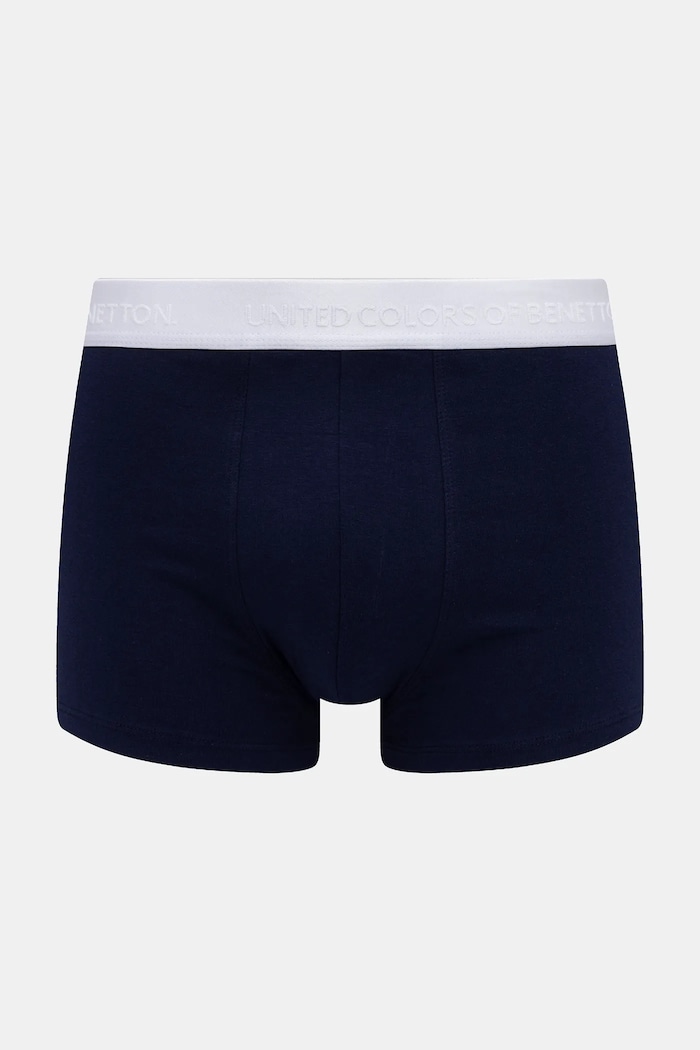 Boksarice United Colors of Benetton 3-pack 3OP82X01E modra AW25