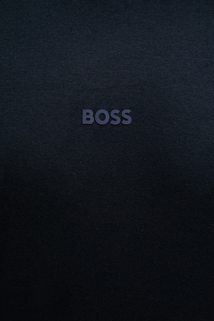 BOSS dvojdielne pyžamo pánske bavlnené tmavomodrá 50540613
