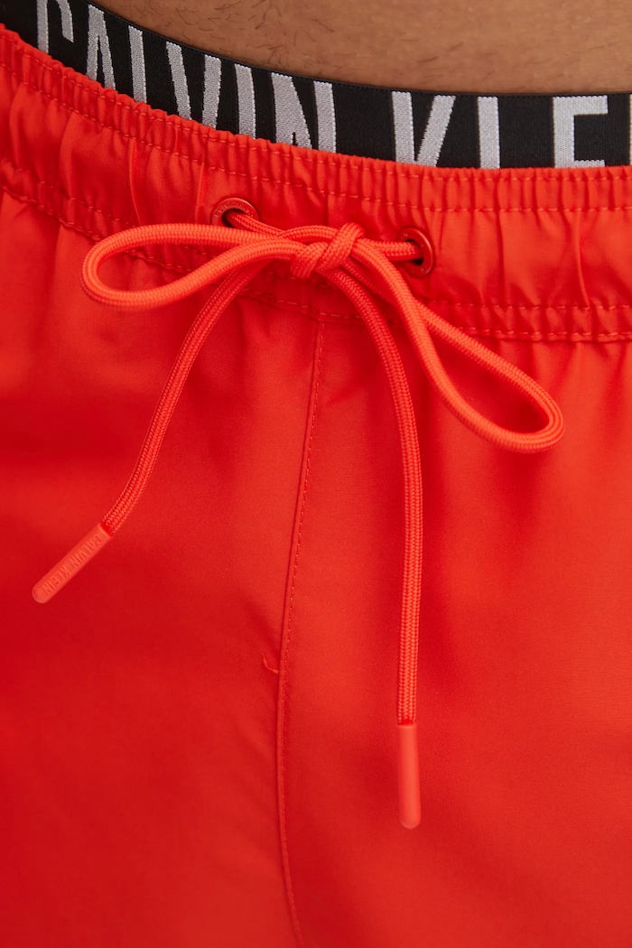 Calvin Klein szorty kąpielowe czerwony KM0KM01093