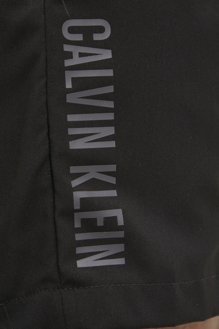 Plavkové šortky Calvin Klein černá KM0KM01096