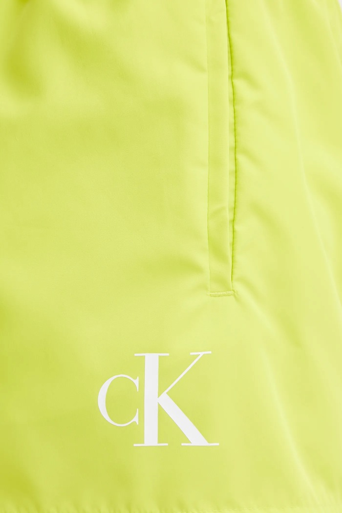 Calvin Klein szorty kąpielowe zielony KM0KM01099