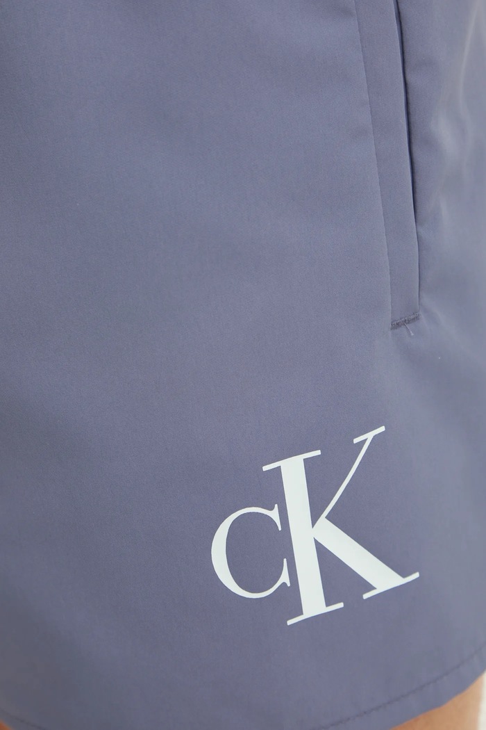 Calvin Klein szorty kąpielowe niebieski KM0KM01099