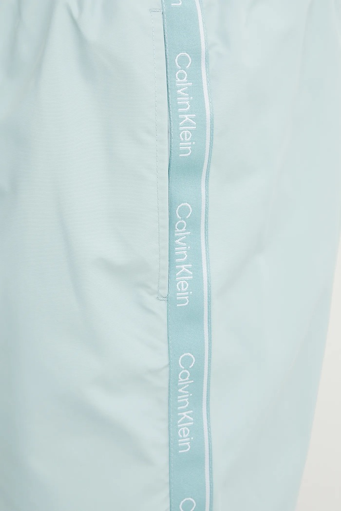 Calvin Klein szorty kąpielowe turkusowy KM0KM01109