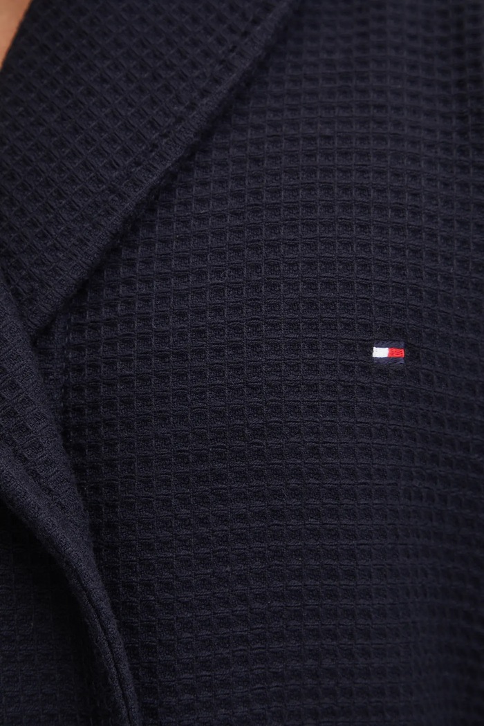 Tommy Hilfiger szlafrok męski bawełniany UM0UM03524 granatowy